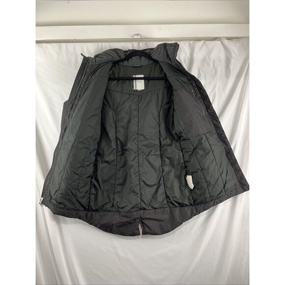 Helly Hansen Black Jacket Women's Size S w/ Faux Fur Zip-Off Hood - Picture 11 of 14